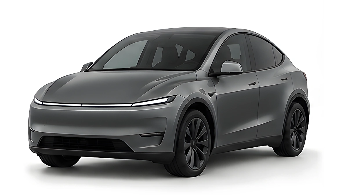 Tesla Model Y · Satin Metallic Black Rock Grey