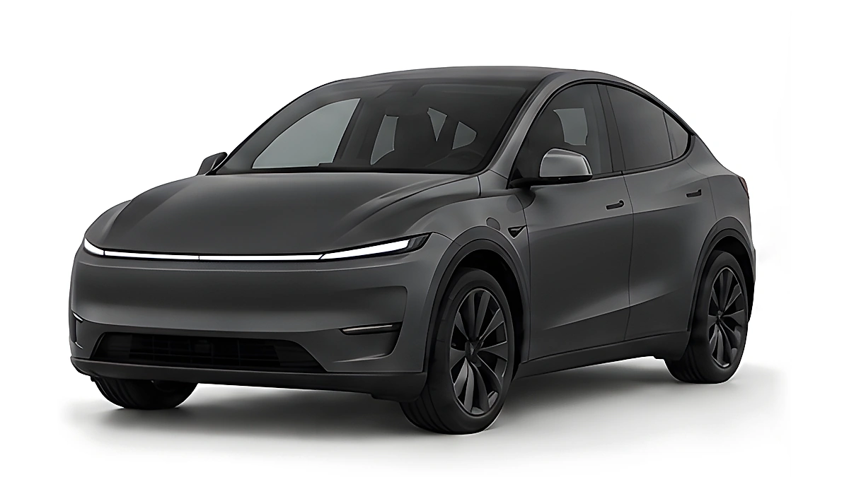 Tesla Model Y · Satin Dark Basalt